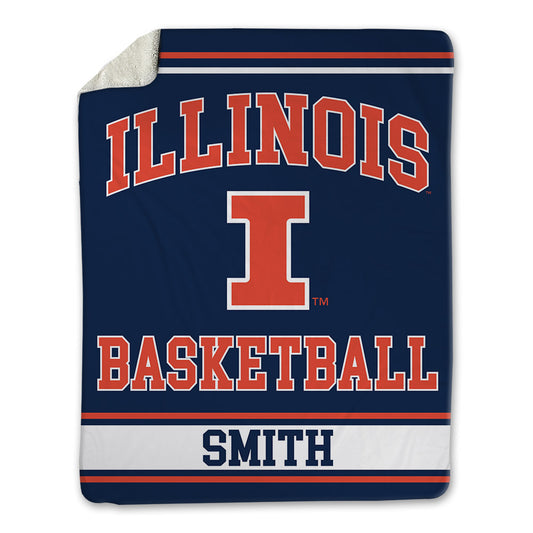 Illinois - NCAA Women's Basketball : Hayven Smith - Blanket-0