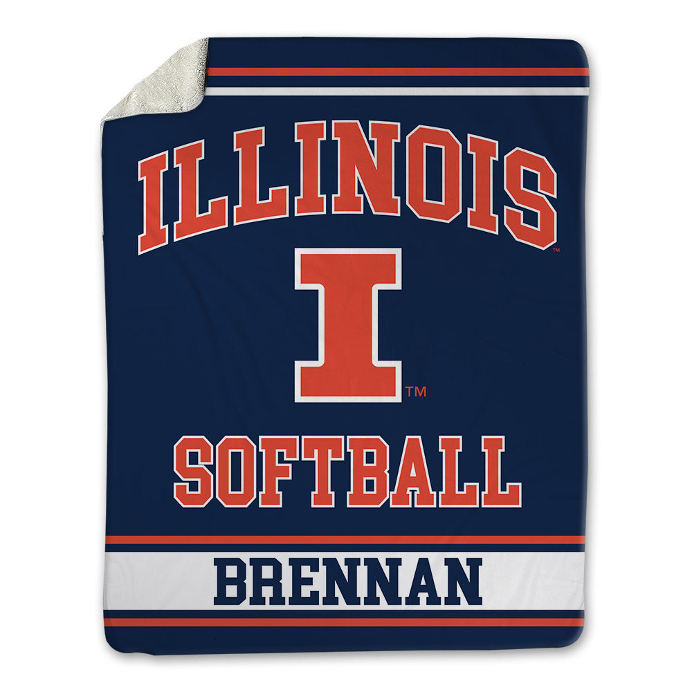 Illinois - NCAA Softball : Skylar Brennan - Blanket-0
