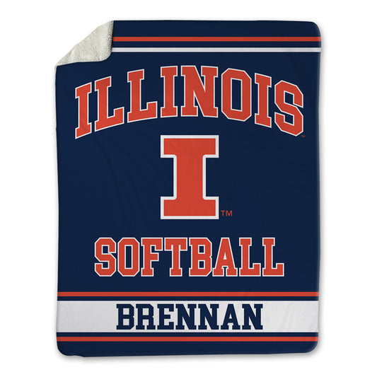 Illinois - NCAA Softball : Skylar Brennan - Blanket-0
