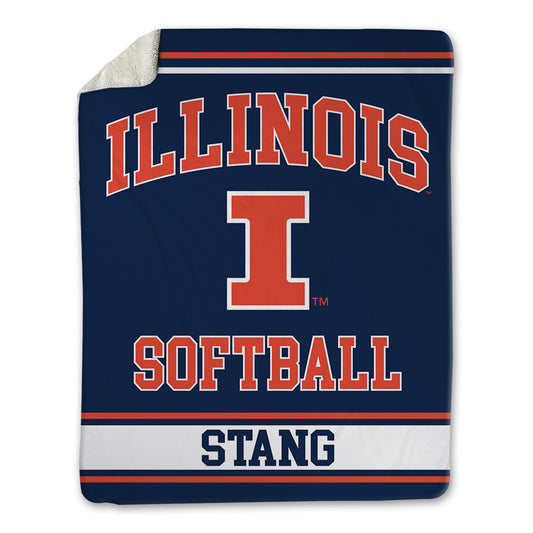 Illinois - NCAA Softball : Brooke Stang - Blanket-0