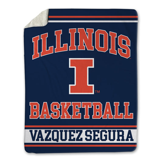 Illinois - NCAA Women's Basketball : Gisela Vazquez Segura - Blanket-0