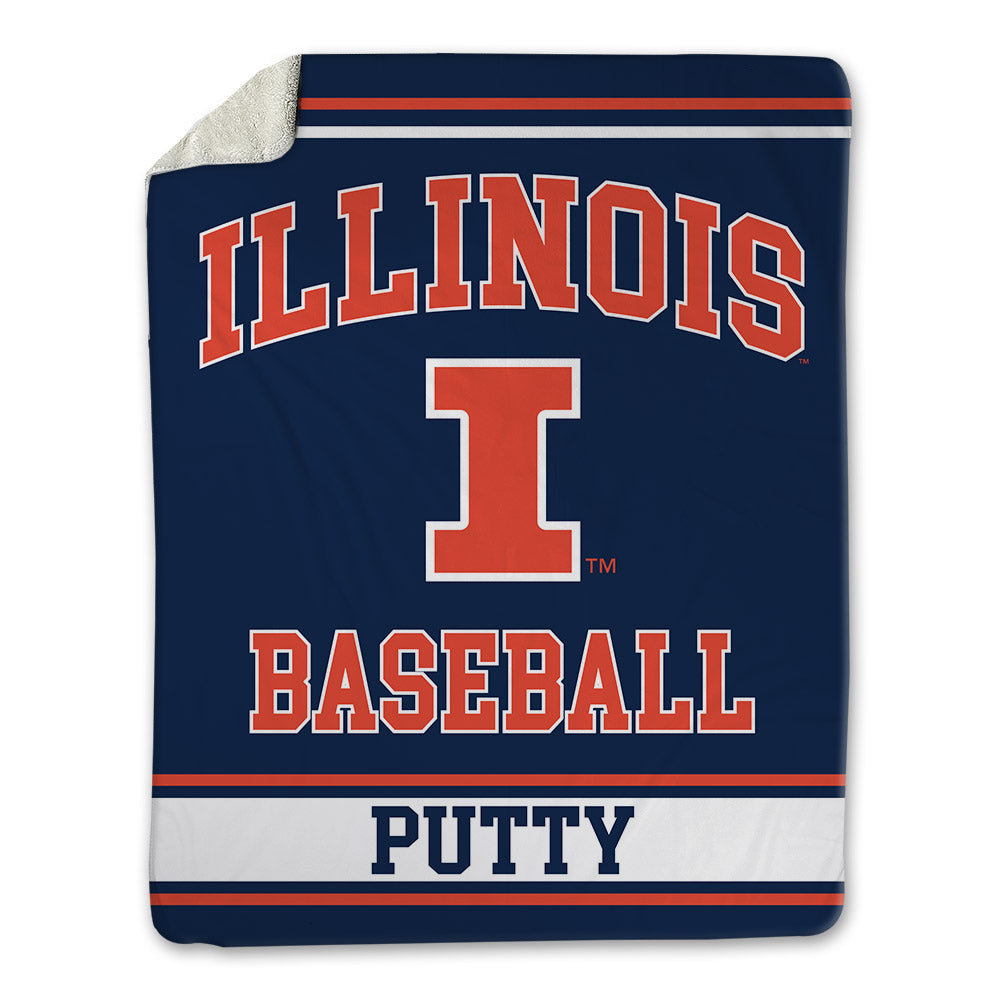 Illinois - NCAA Baseball : Aj Putty - Blanket-0