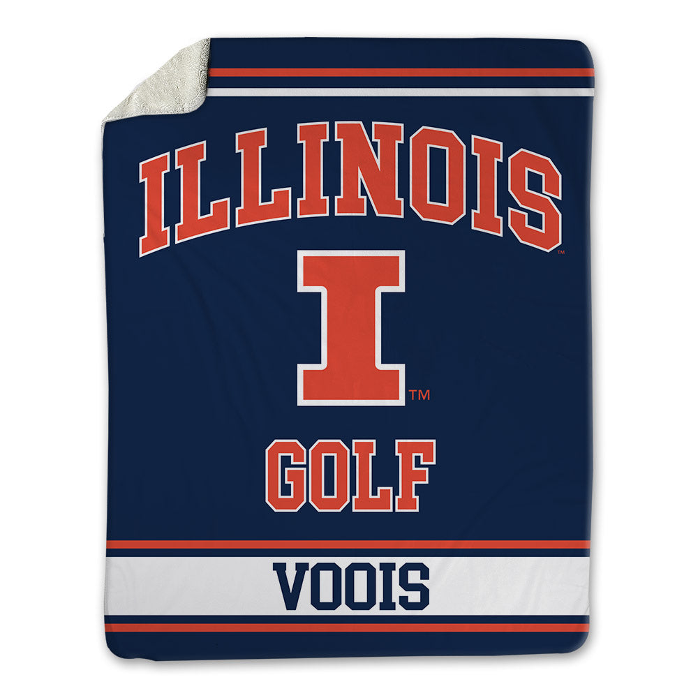 Illinois - NCAA Men's Golf : Ryan Voois - Blanket-0