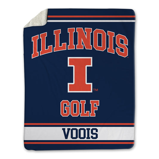 Illinois - NCAA Men's Golf : Ryan Voois - Blanket-0