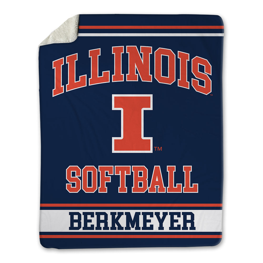 Illinois - NCAA Softball : Paige Berkmeyer - Blanket-0