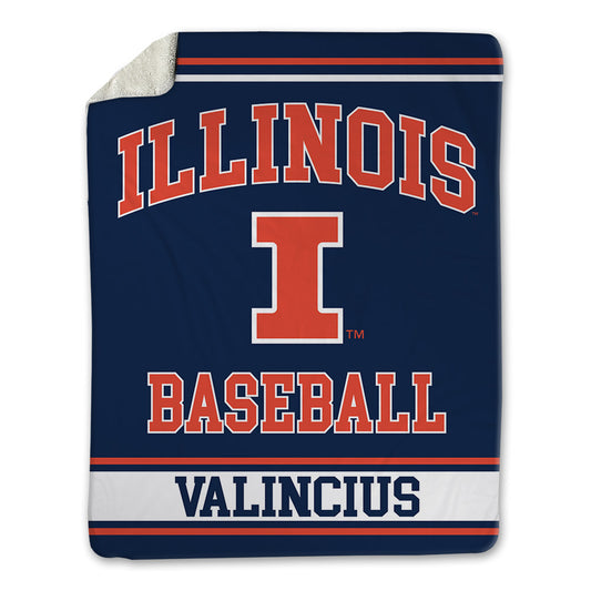 Illinois - NCAA Baseball : Vytas Valincius - Blanket-0