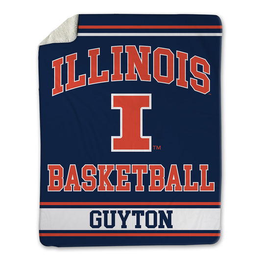 Illinois - NCAA Women's Basketball : Aaliyah Guyton - Blanket-0