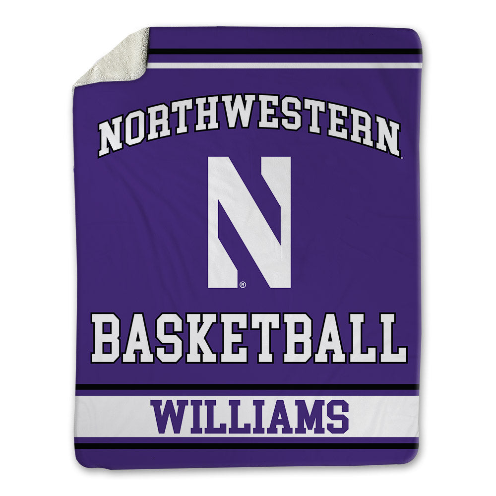 Northwestern - NCAA Women's Basketball : Taylor Williams - Blanket-0