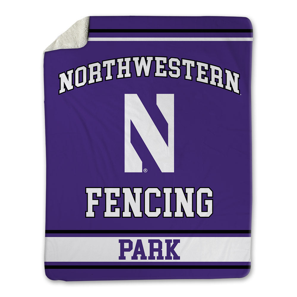 Northwestern - NCAA Women's Fencing : Rowan Park - Blanket-0