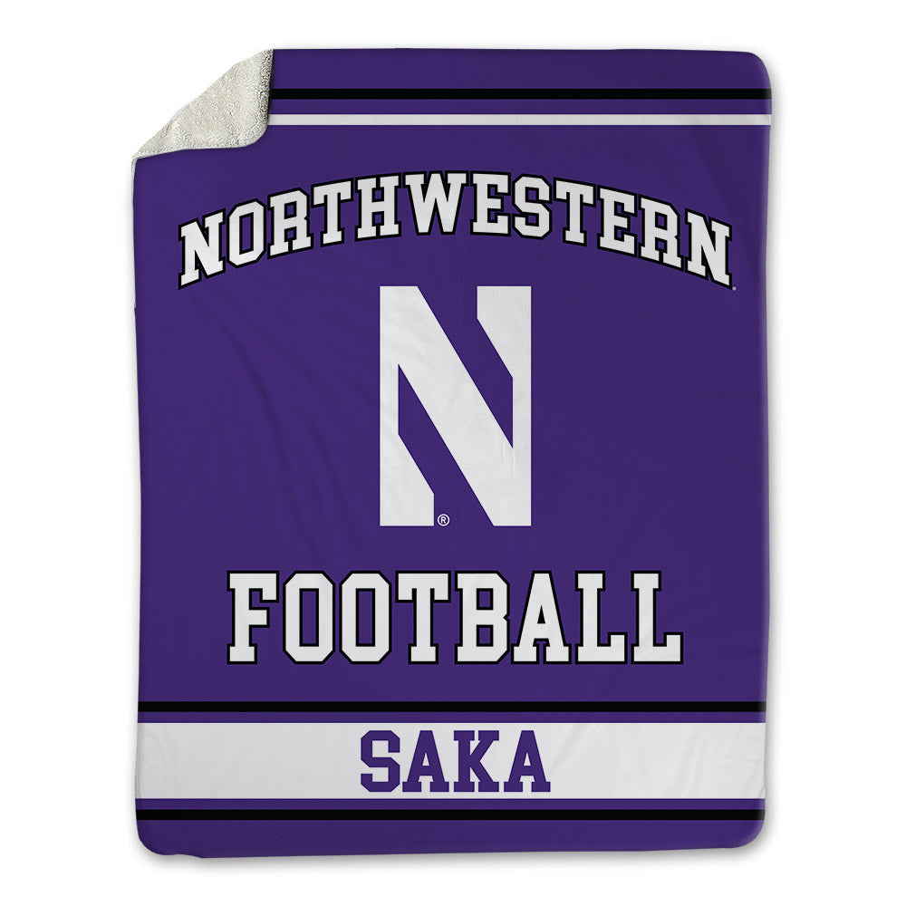 Northwestern - NCAA Football : Anto Saka - Blanket-0