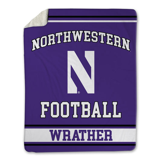 Northwestern - NCAA Football : Ben Wrather - Blanket-0