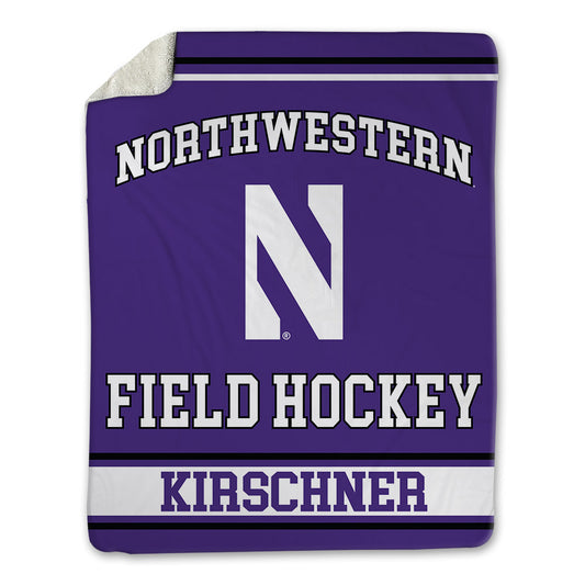 Northwestern - NCAA Women's Field Hockey : Emilie Kirschner - Blanket-0