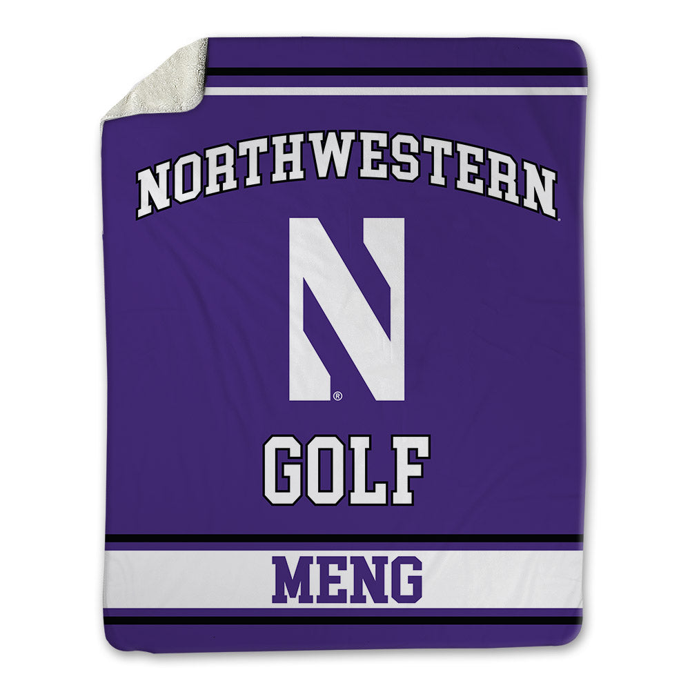 Northwestern - NCAA Women's Golf : Megan Meng - Blanket-0