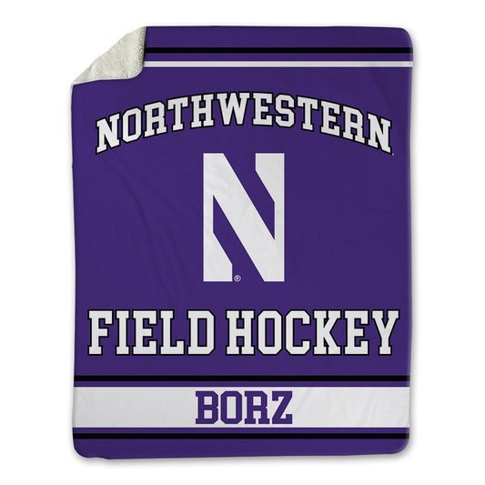 Northwestern - NCAA Women's Field Hockey : Piper Borz - Blanket-0