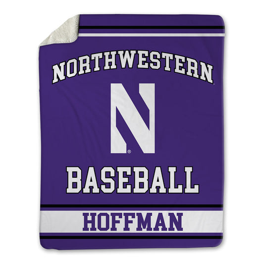 Northwestern - NCAA Baseball : Maddox Hoffman - Blanket-0
