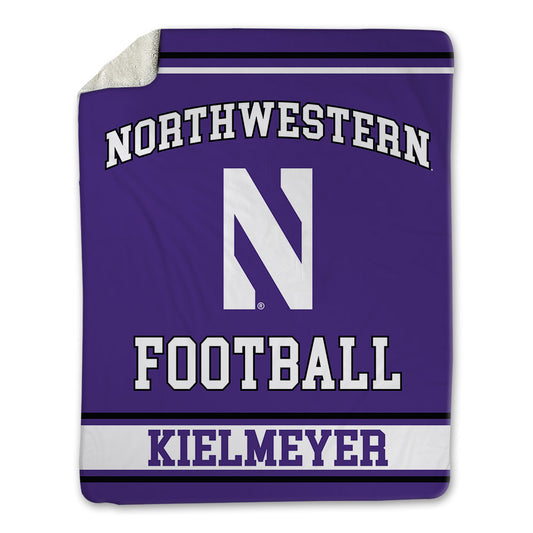 Northwestern - NCAA Football : Tyler Kielmeyer - Blanket-0