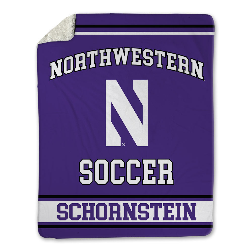 Northwestern - NCAA Women's Soccer : Tanna Schornstein - Blanket-0