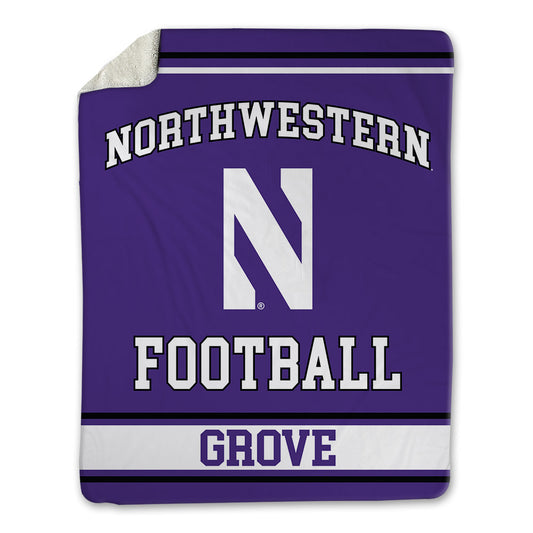 Northwestern - NCAA Football : Carson Grove - Blanket-0