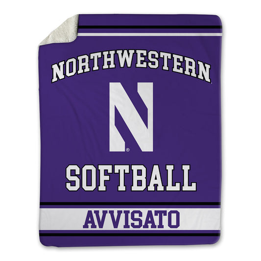 Northwestern - NCAA Softball : Kaylie Avvisato - Blanket-0
