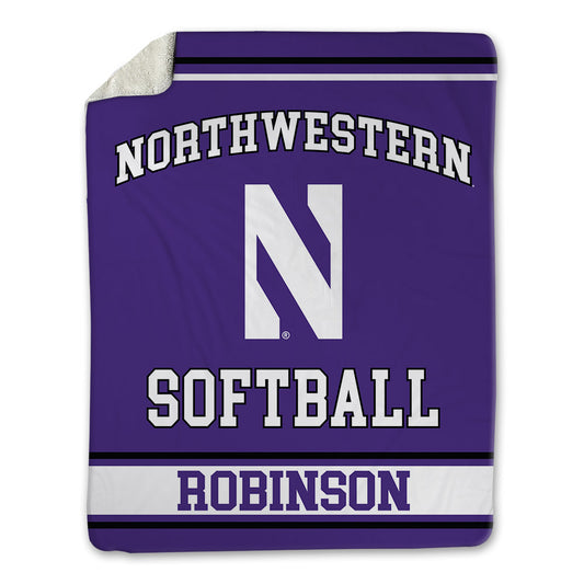 Northwestern - NCAA Softball : Kansas Robinson - Blanket-0