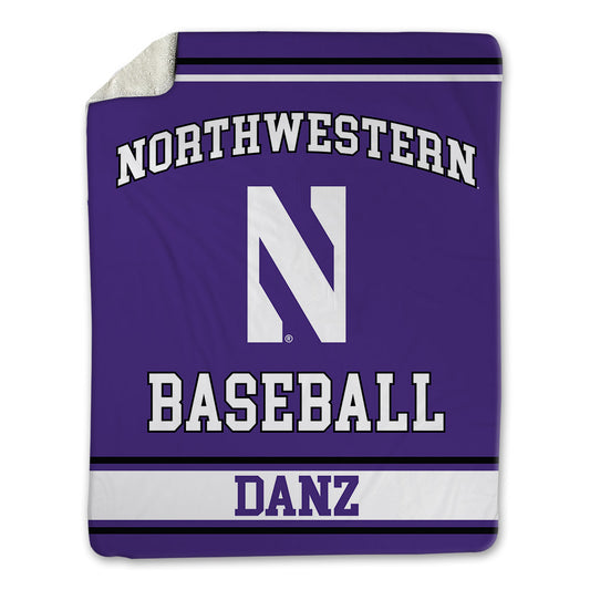 Northwestern - NCAA Baseball : Carter Danz - Blanket-0
