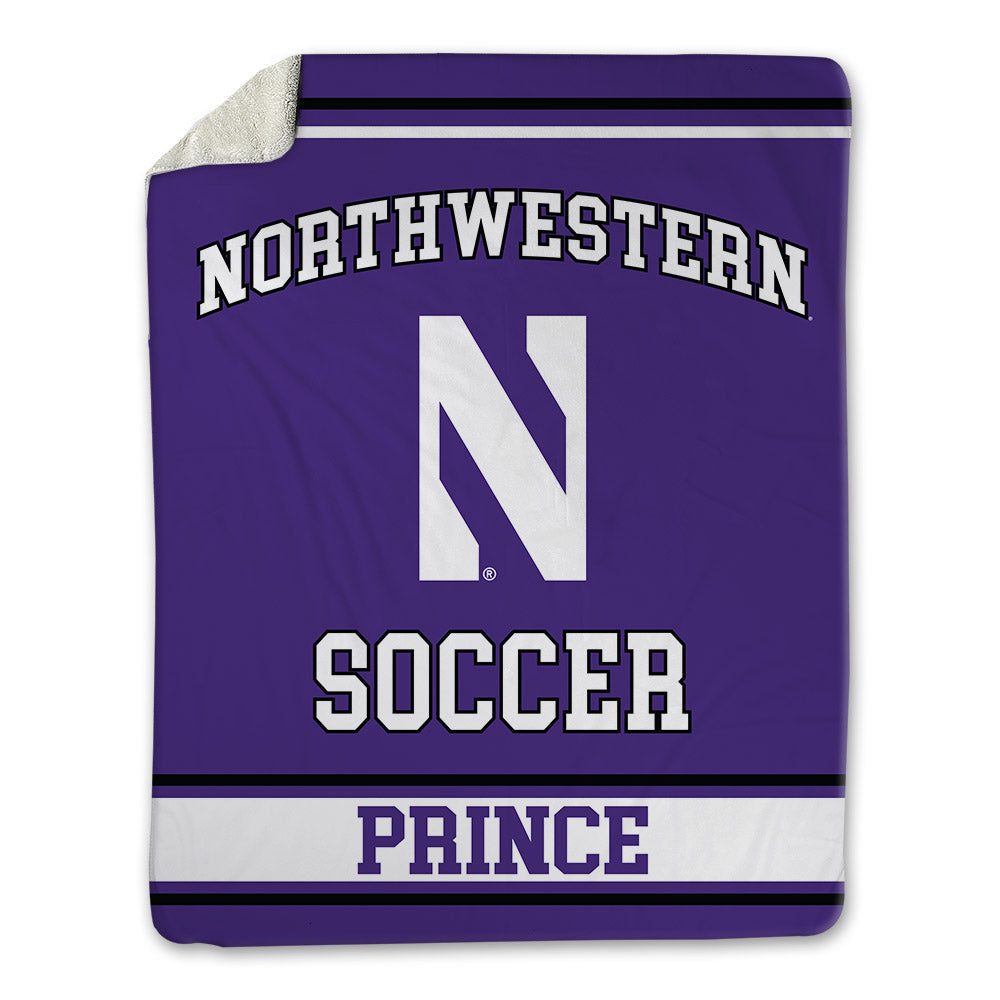 Northwestern - NCAA Men's Soccer : Nigel Prince - Blanket-0