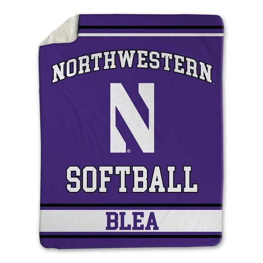 Northwestern - NCAA Softball : Emma Blea - Blanket-0