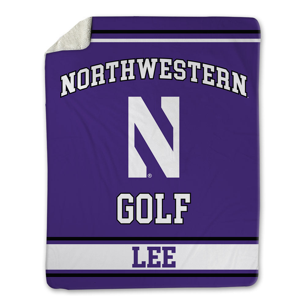 Northwestern - NCAA Women's Golf : Dianna Lee - Blanket-0