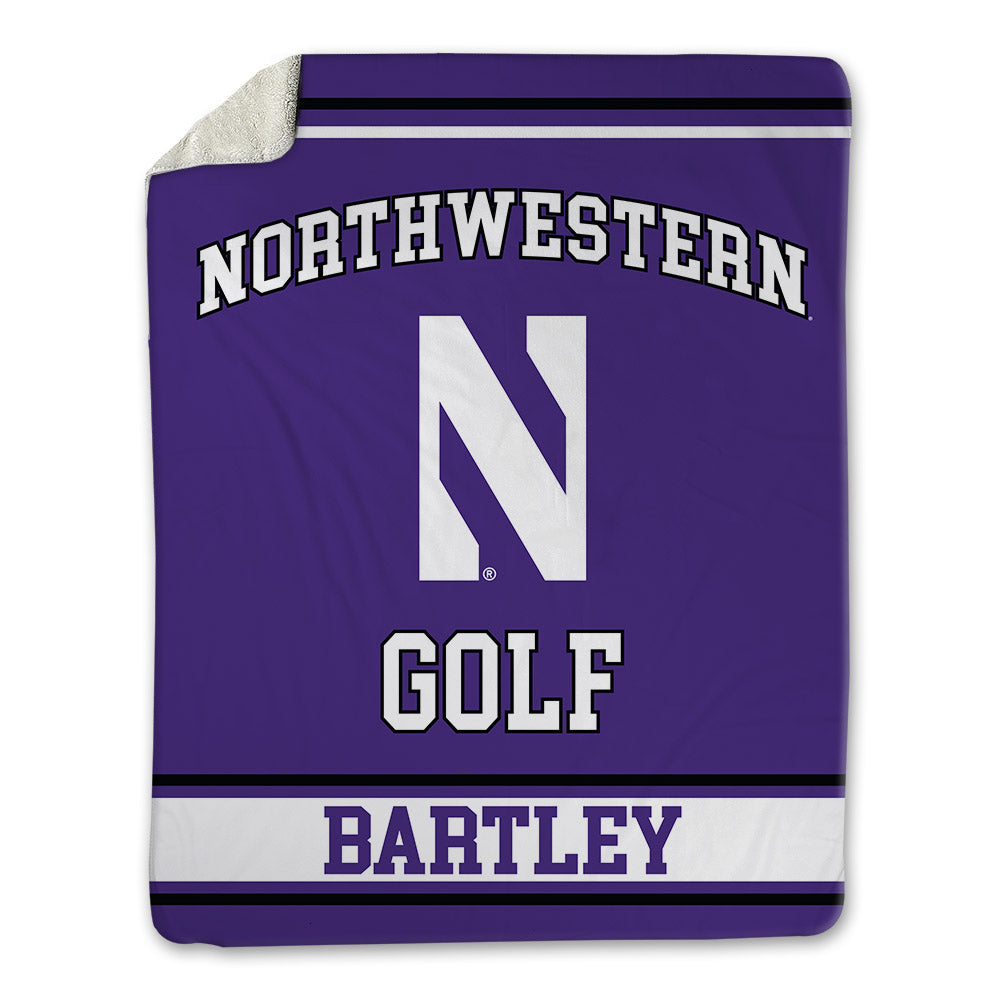 Northwestern - NCAA Women's Golf : Lexi Bartley - Blanket-0