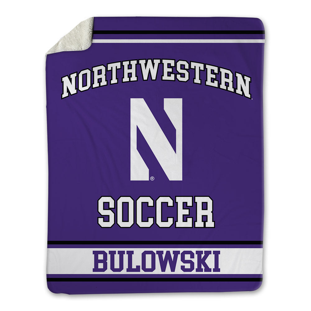 Northwestern - NCAA Men's Soccer : Dalton Bulowski - Blanket-0
