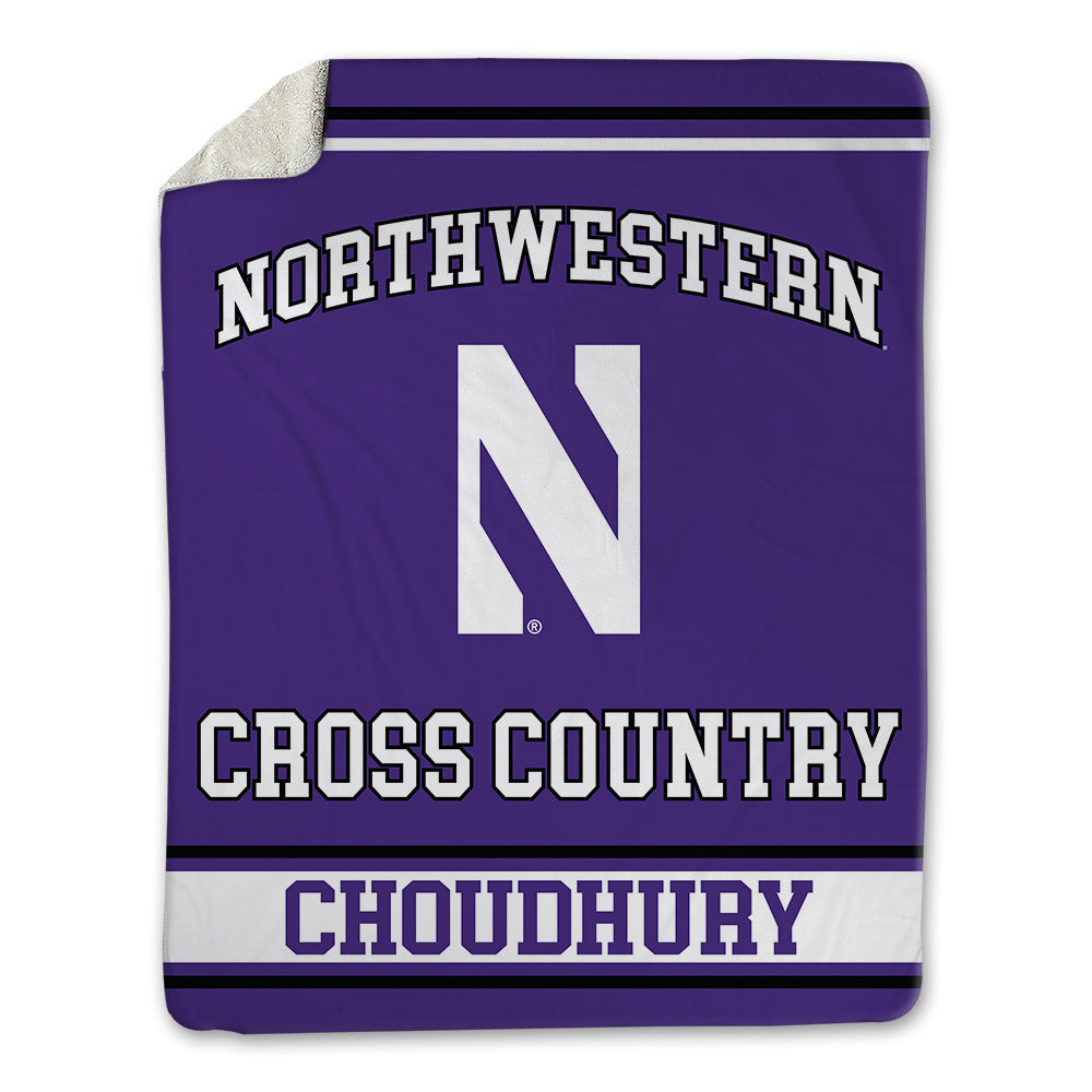 Northwestern - NCAA Women's Cross Country : Deepti Choudhury - Blanket-0