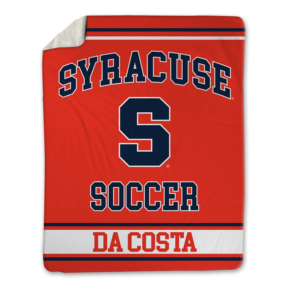 Syracuse - NCAA Men's Soccer : Kelvin Da Costa - Blanket-0