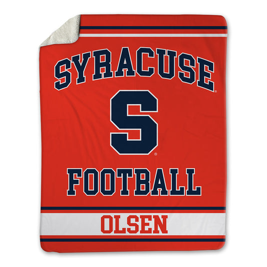 Syracuse - NCAA Football : Ted Olsen - Blanket-0