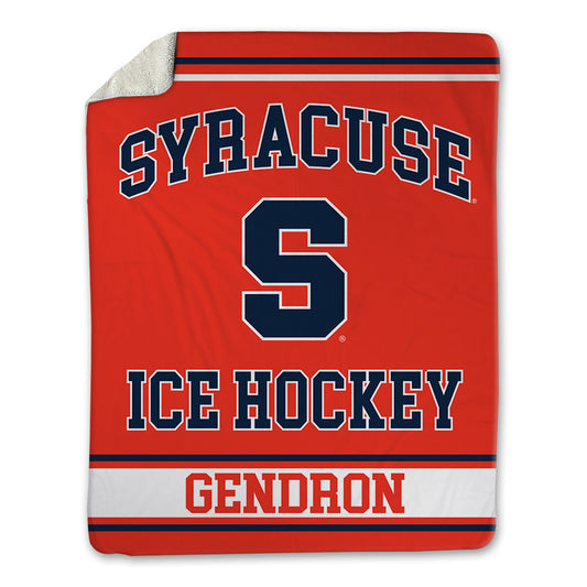 Syracuse - NCAA Women's Ice Hockey : Sami Gendron - Blanket-0