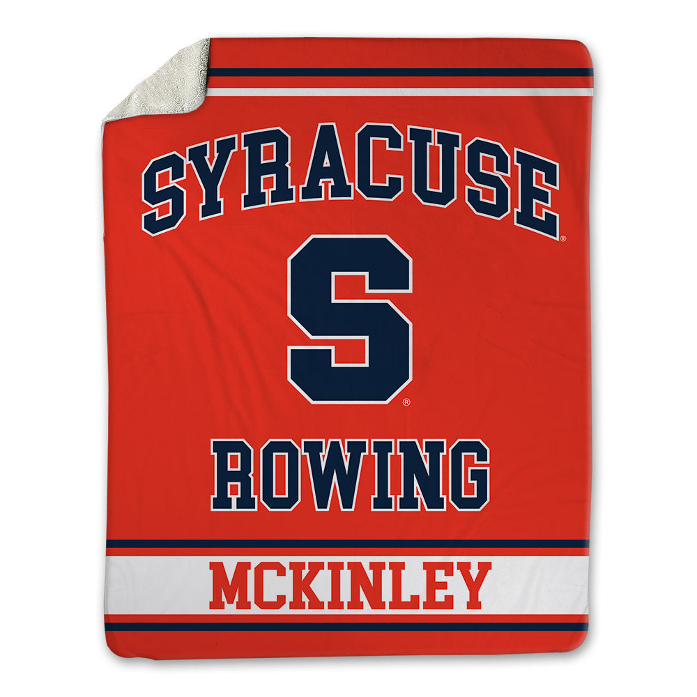Syracuse - NCAA Women's Rowing : Ella Mckinley - Blanket-0