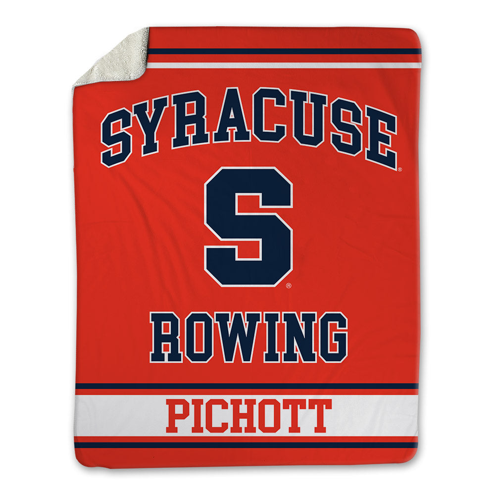 Syracuse - NCAA Women's Rowing : Antonia Pichott - Blanket-0