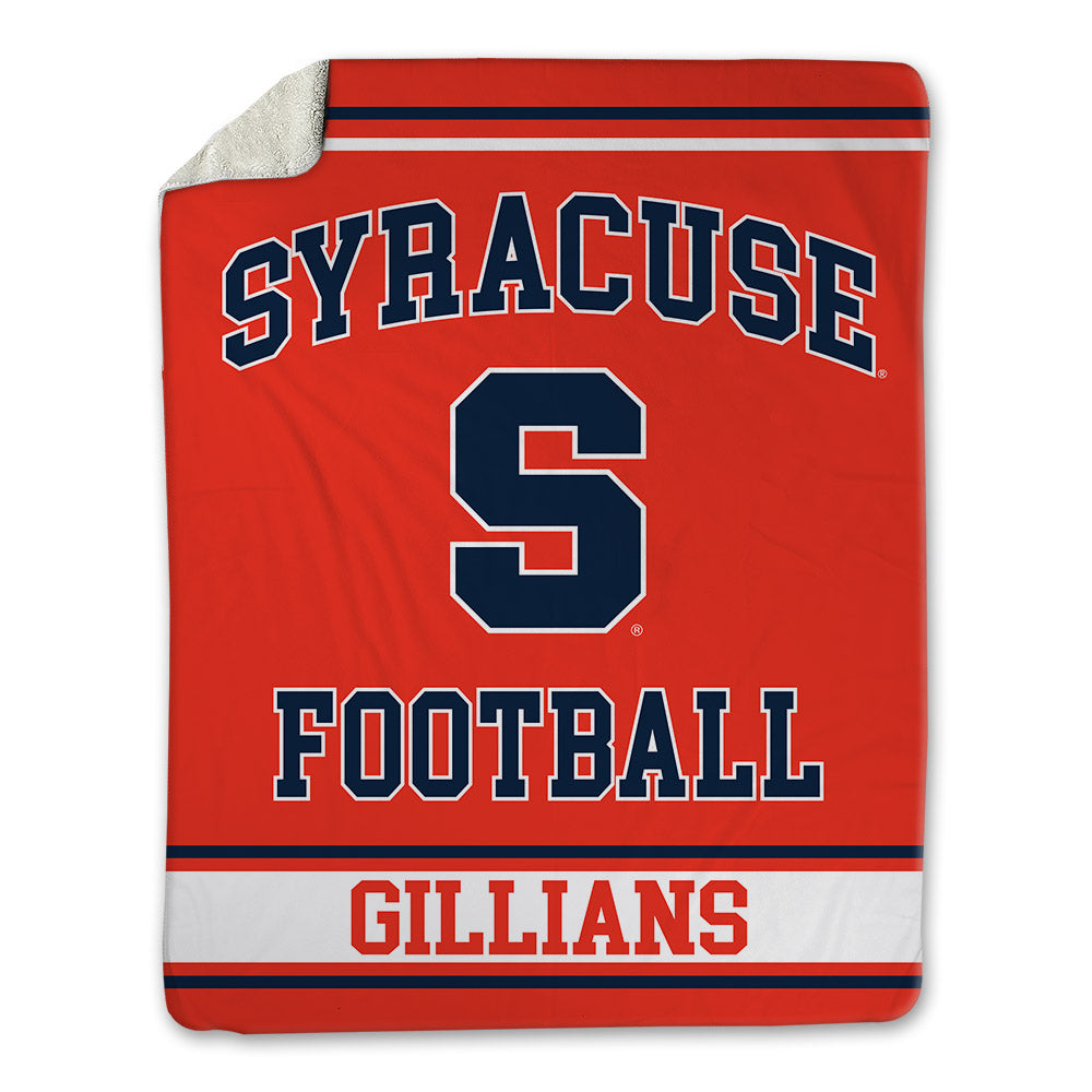 Syracuse - NCAA Football : Quante Gillians - Blanket-0