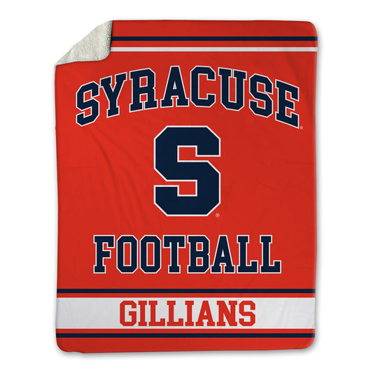 Syracuse - NCAA Football : Quante Gillians - Blanket-0