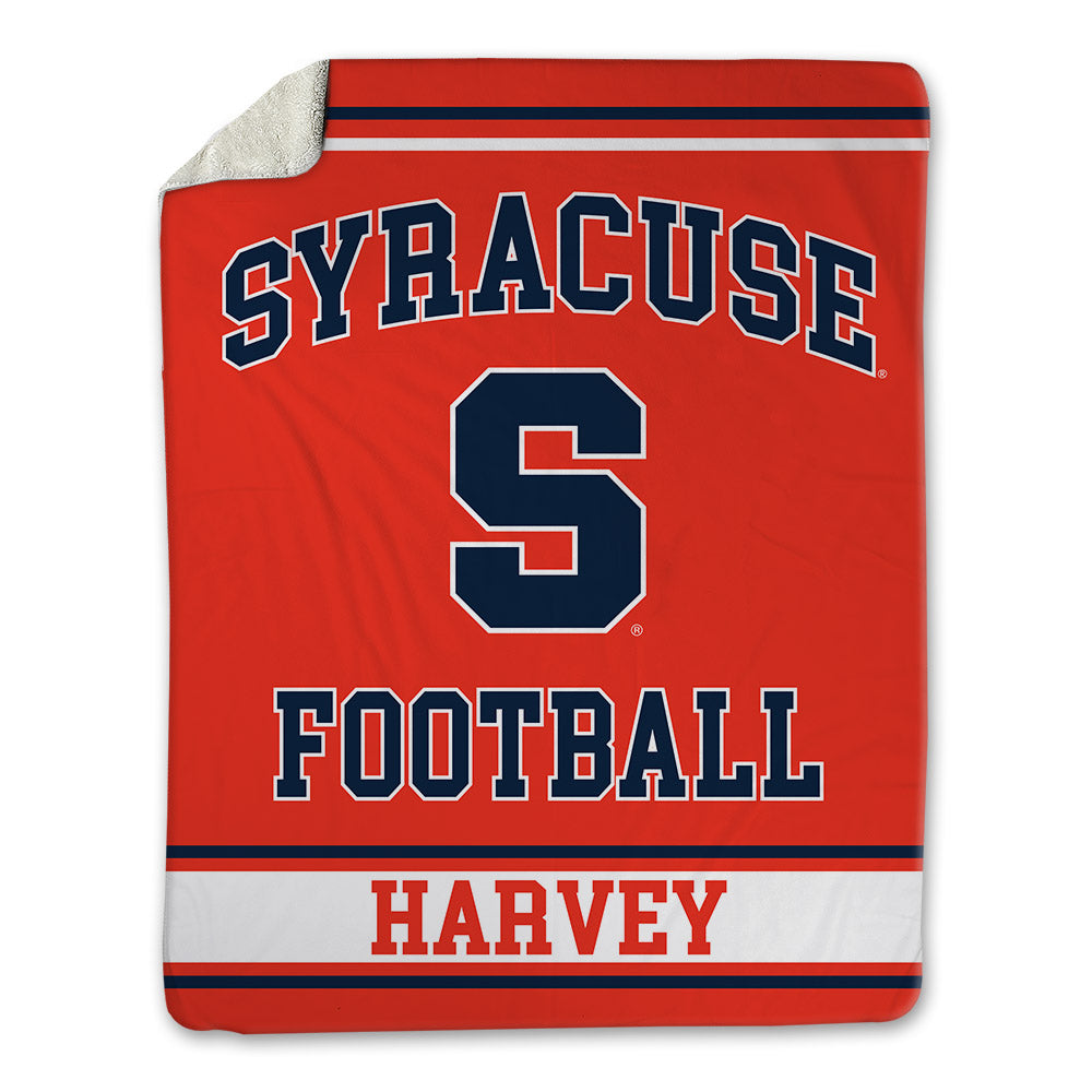 Syracuse - NCAA Football : Skylar Harvey - Blanket-0
