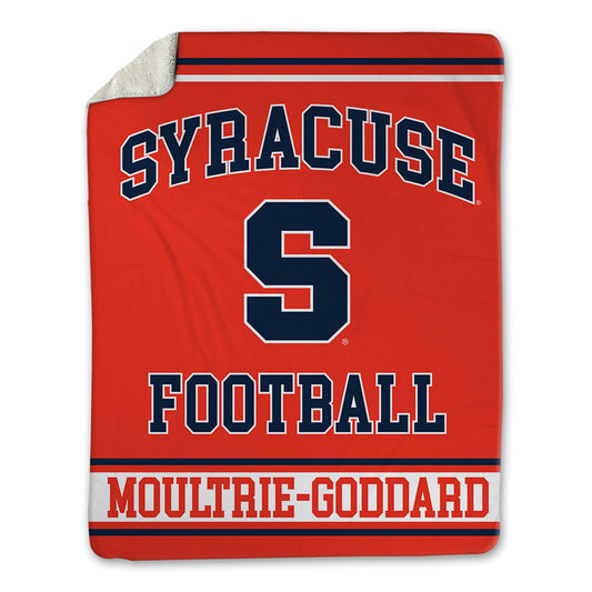 Syracuse - NCAA Football : Zyian Moultrie-Goddard - Blanket-0