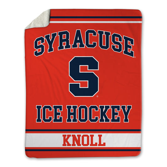 Syracuse - NCAA Women's Ice Hockey : Heidi Knoll - Blanket-0