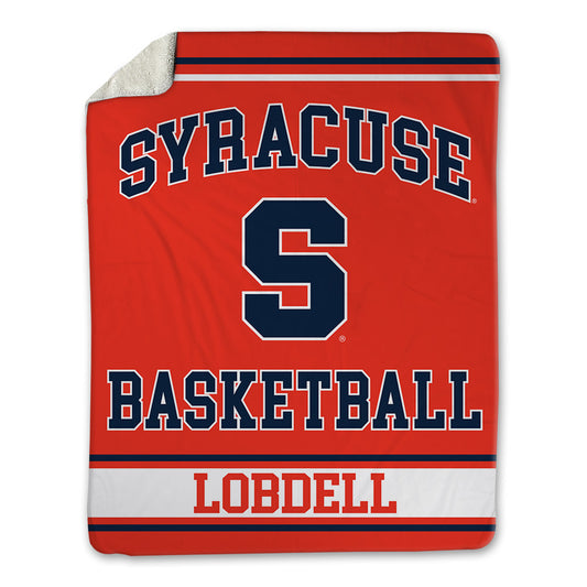 Syracuse - NCAA Men's Basketball : Noah Lobdell - Blanket-0