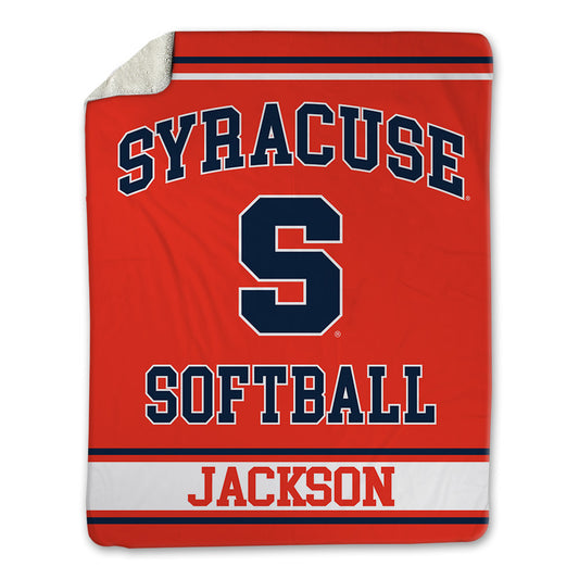 Syracuse - NCAA Softball : Sydney Jackson - Blanket-0