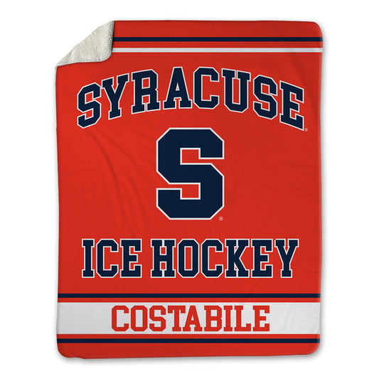 Syracuse - NCAA Women's Ice Hockey : Stella Costabile - Blanket-0