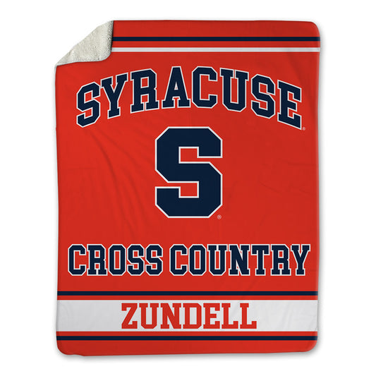 Syracuse - NCAA Men's Cross Country : Drew Zundell - Blanket-0