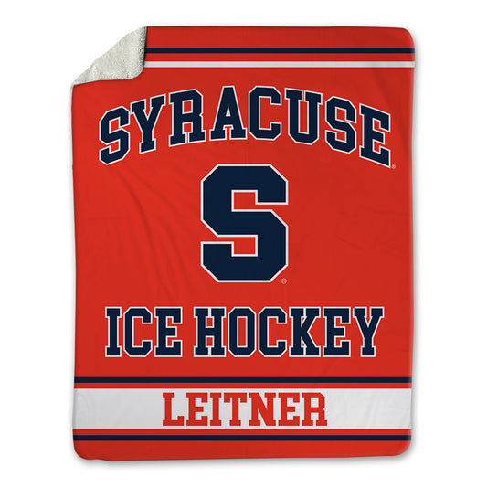 Syracuse - NCAA Women's Ice Hockey : Laura Leitner - Blanket-0