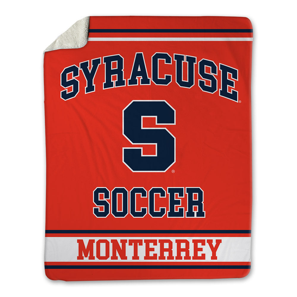 Syracuse - NCAA Women's Soccer : Carolina Monterrey - Blanket-0