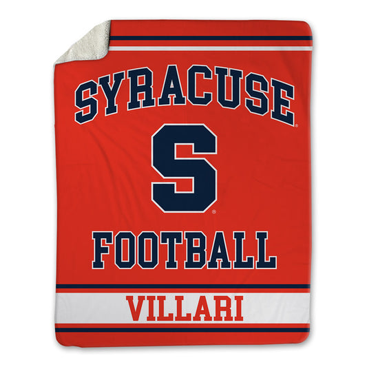 Syracuse - NCAA Football : Dan Villari - Blanket-0