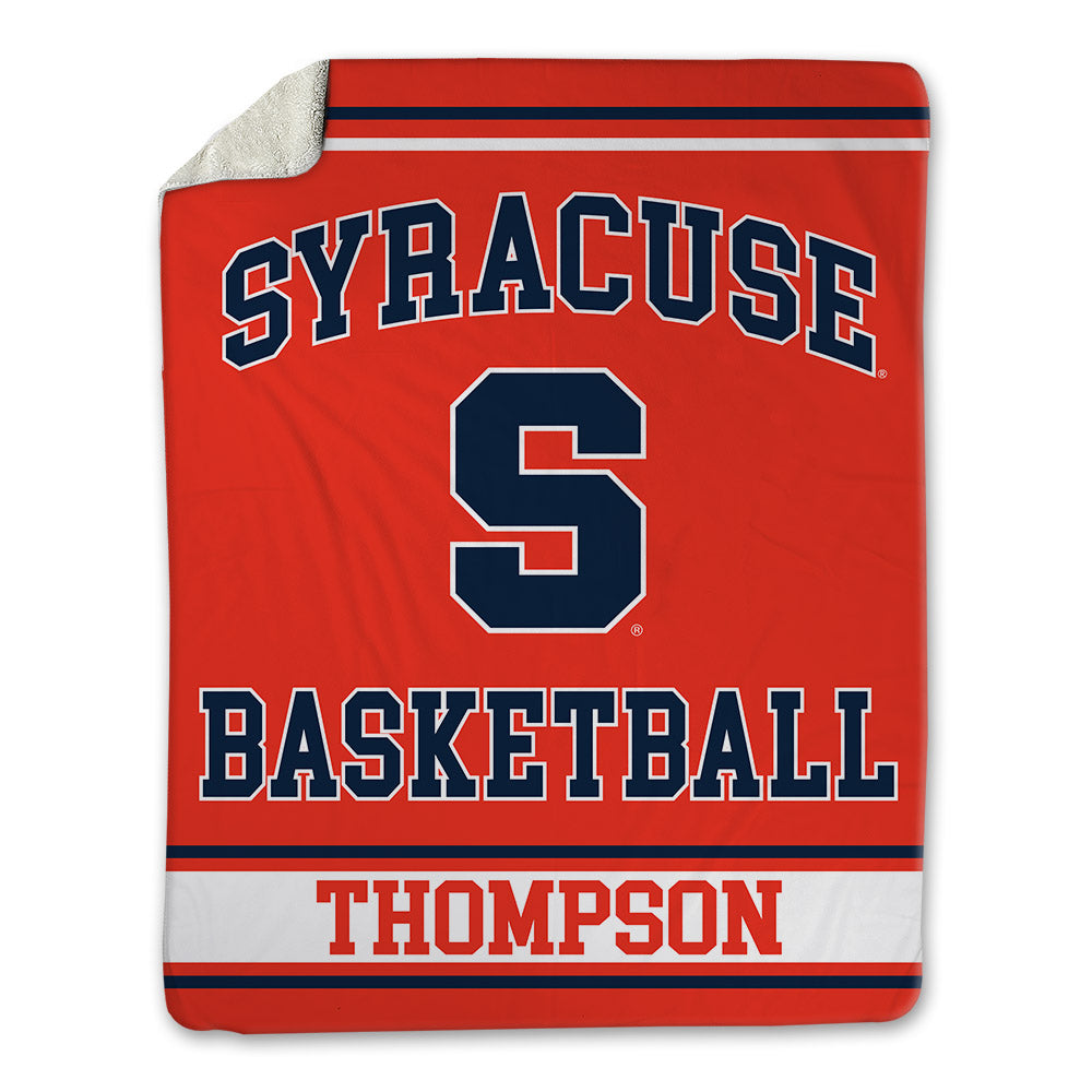 Syracuse - NCAA Women's Basketball : Journey Thompson - Blanket-0
