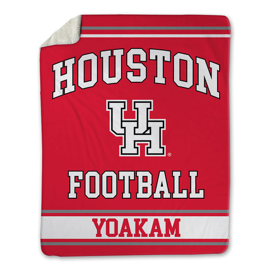 Houston - NCAA Football : Zac Yoakam - Blanket-0
